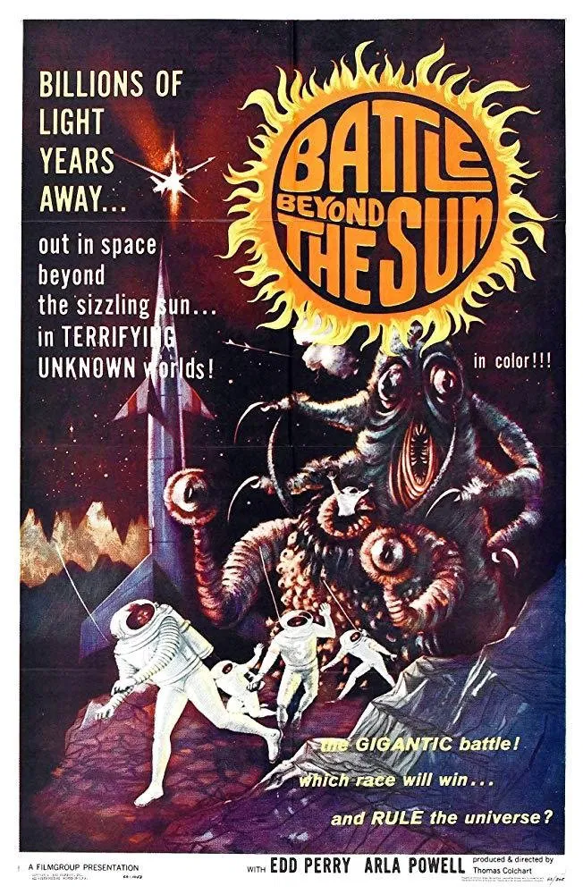 Battle Beyond the Sun 1962 portrait movie poster image.