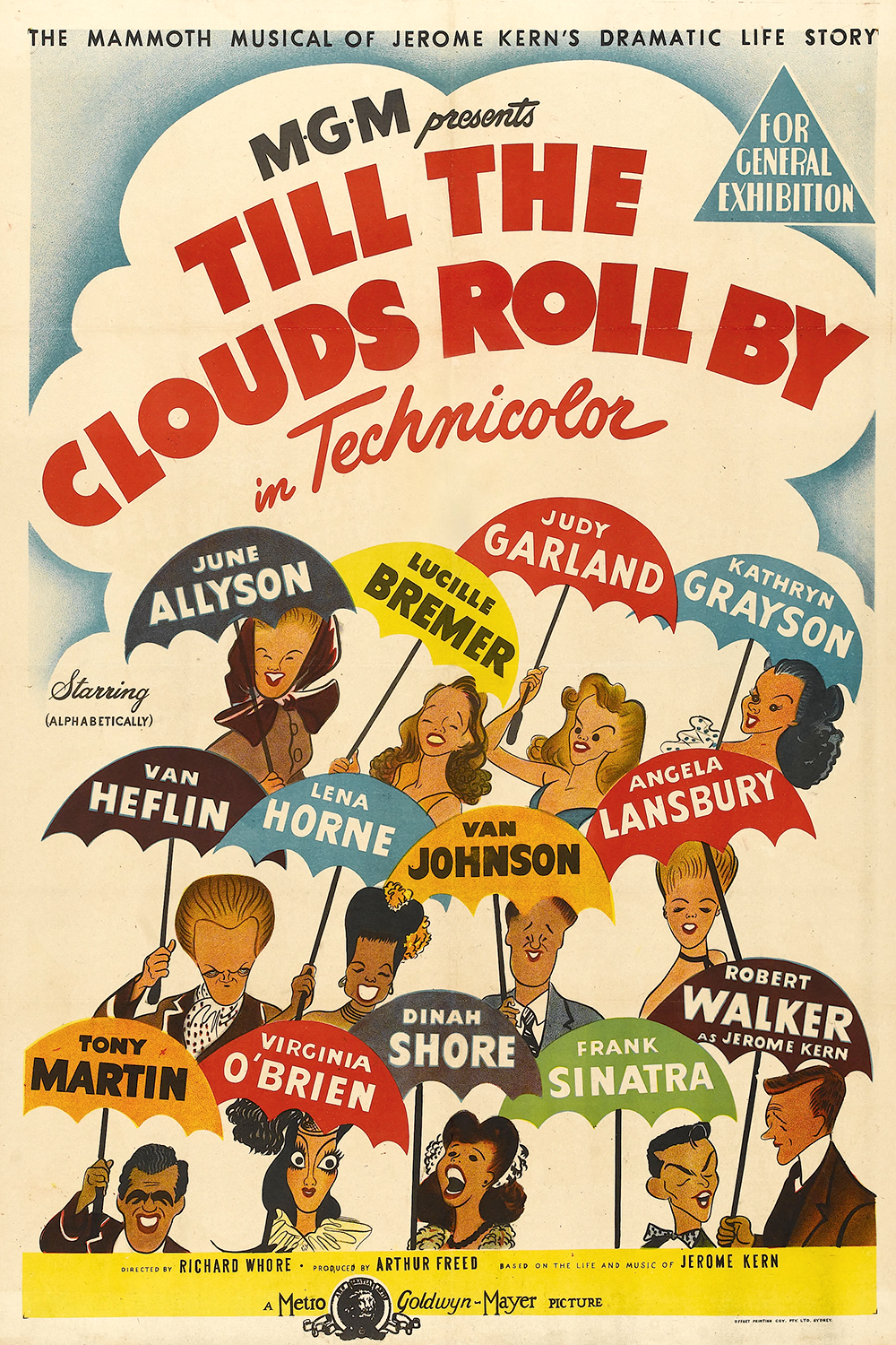 Till The Clouds Roll By 1946 portrait movie poster image.