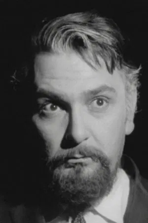 Biography photo of American actor, voice artist and film director Mel Welles.
