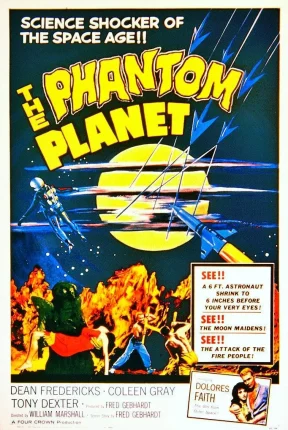 The Phantom Planet 1961 Movie Portrait Poster Image.